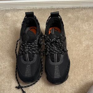 Versace Black Sneakers chain reaction